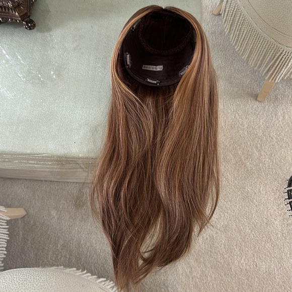 Highline Wigs Accessories Highline Human Hair Silk Top Topper
